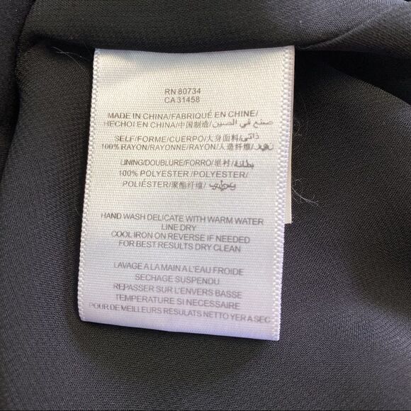 🚨 Bcbgeneration Black One Shoulder Ruffle Tier - Picture 7 of 7